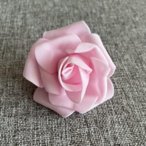 rózsaszín habrózsafej, 7cm