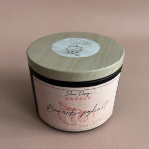 barack joghurt gyertya