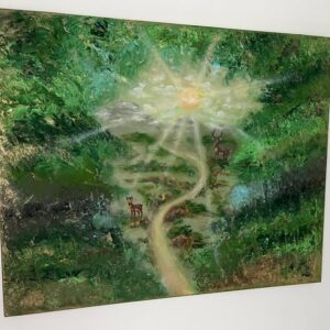erdő festmény