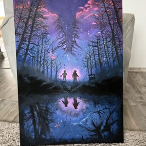 stranger things festmény